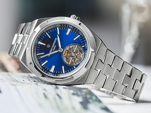 Новые ультратонкие титановые часы с турбийоном Overseas Ultrathin Tourbillon от Vacheron Constantin